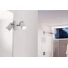 Sieninis šviestuvas Kinkiet Paulmann max Zyla IP44 1x10W GU10 balta / chromas 230V metalo PL66710