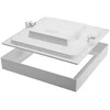 GTV BOLERO LED šviestuvas, 18 W, 1600 lm, AC175-250 V, 50/60 Hz, PF>0,5, RA>80, IP40 LED švies
