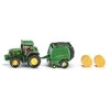 Siku John Deere traktorius su presu