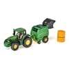 Siku John Deere traktorius su presu