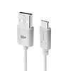Silicon Power Silicio galia | USB A į Micro USB-C laidas | LK10AC | USB-C į USB-A