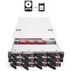 SilverStone RM22–312 Rackmount Serverio dėklas, 2U, E–ATX – juoda