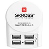 SKROSS sieninis USB įkroviklis 4x A tipo