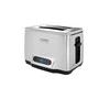 Skrudintuvas Caso | Toaster | Inox² | Power 1050 W | Number of slots 2 | Housing material Nerūdijantis plienas | Nerūdijantis plienas