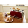 Skrudintuvas Russell Hobbs Luna Solar Raudona Long Slot (23250-56)