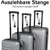 Kelioninis Slazenger Bagažo rinkinys 3 vnt. 18/22/26", ratukai 360°, su užraktu