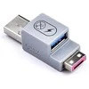 Šakotuvas „SmartKeeper Basic“ „USB-A prievadas“ „Smart Data Blocker“ rožinė