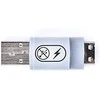 Šakotuvas Smart Keeper Smartkeeper SmartKeeper Basic "USB-A Port" Smart Data Blocker dunkleblau