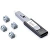 Tinklo Saugumo Prietaisas - SmartKeeper MNL04PKGY 4 RJ11 Prievadų Blokatoriai Pilki