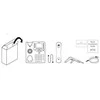 SNOM D717 VoIP stalinis telefonas, juodas