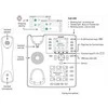 Snom D735 SIP-telefonas baltas
