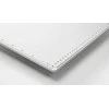 Sztuka Rodzinna Snopake 15788 - Portablocco metallico formato A4, con clip resistente e guide di misurazione, colore: Argento metallizzato