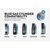 SodaStream prisukamas CO2 angliarūgštės cilindras, 60l, mėlynas