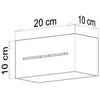 Sollux Lighting Lubinis šviestuvas LOBO 2 baltas
