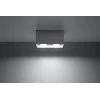 Sollux Lighting Lubinis šviestuvas QUAD pilkas