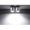 Lubinis šviestuvas Sollux Lighting Sollux Plafonas ORBIS 2 baltas