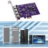 Kontrolierius Sonnet PCIE 2.0 x1 - 4x USB 3.0 (USB3- 4PM- E)