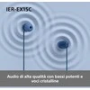 Sony Earbuds | IER‑EX15C | su laidu | į ausis įkišamos | Mikrofonas | Rožinė