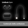 Ausinės Sony LinkBuds Open, Juodos spalvos