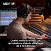 Sony MDR-M1 uždaros studijinės ausinės, Juodos