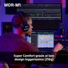 Sony MDR-M1 uždaros studijinės ausinės, Juodos