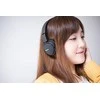 Sulankstomos ausinės Sony MDR-ZX110AP su mikrofonu, Juodos