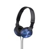 Ausinės Sony Foldable | MDR-ZX310 | su lankeliu | Mėlyna