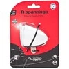 SPANNINGA Swingo XB priekinis žibintas 10lux / 50 liumenų + chromo baterijos (SNG- H070017)