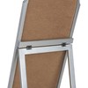 Beliani Pastatomas veidrodis CHATILLON 150 cm sidabrinės spalvos