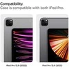 Spigen AirSkin Hybrid "S" Apple iPad Pro 12.9 2021 / 2022 CRYSTAL dėklas planšetiniam kompiuteriui skaidrus