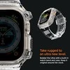 Spigen Rugged Armor Pro Case – dirželis su dėklu, skirtas Watch Ultra 49 mm (permatomas)