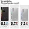Dėklas Spigen Liquid Air, juodos spalvos – Samsung Galaxy S21 Ultra