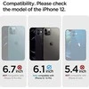 Spigen Mag Armor dėklas, skirtas iPhone 12 / 12 Pro matinės juodos spalvos