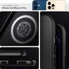 Spigen Mag Armor dėklas, skirtas iPhone 12 / 12 Pro matinės juodos spalvos