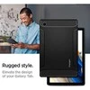 Spigen RUGGED ARMOR GALAXY TAB A8 10.5 X200/X205 MATTE Juodas (Juodas)