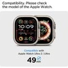 „Spigen Tough Armor“, juodas - Apple Watch Ultra 2/Ultra 49mm