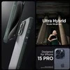 Spigen Ultra Hybrid Matte dėklas skirtas Apple iPhone 15 Pro, spalva - Frost Green