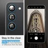 Spigen Optik Pro GLAS.TR EZ Fit Camera Protector 2 vnt. – Lens protection glass 2 pcs. for Samsung Galaxy S23 / 23+ (Juodas)