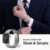 Išmaniojo laikrodžio Apple 1/2/3/4 dirželis, Sidabrinės spalvos, 42/44mm
