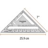 Aliuminio dailidės kampainis 7 "(177 mm) Truper®