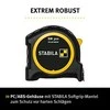 Ruletė BM300 dvipusė metrinė skalė 27mm x 5m, Stabila