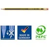 Staedtler Noris, HB, Juoda, Geltona, PEFC, 2 mm, 12 vnt., Vokietija