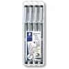 Staedtler Pisak su atramentem pigmentowym komplektas 4 vnt. (0.1 0.3 0.5 0.7mm) Staedtler