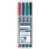 Staedtler STAEDTLER Folienstift Lumocolor B nonperm 4St