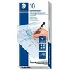 Staedtler STAEDTLER Folienstift Lumocolor neperminė M juodas 10 Stück