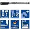 Staedtler STAEDTLER Folienstift Lumocolor neperminė M juodas 10 Stück