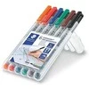 Staedtler STAEDTLER Folienstift Lumocolor M nonperm 6st