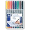 Staedtler Staedtler 315 WP8 marker 1 vnt. Juodas, Mėlyna, Ruda, Žalias, Oranžinė, Raudona, Violetinis, Geltonas