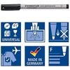 Staedtler STAEDTLER Folienstift Lumocolor non-perm F juodas 10 Stück