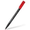 Staedtler Lumocolor 317 WP4 marker permanentny Juodas, Mėlyna, Žalias, Raudona 4 vnt.